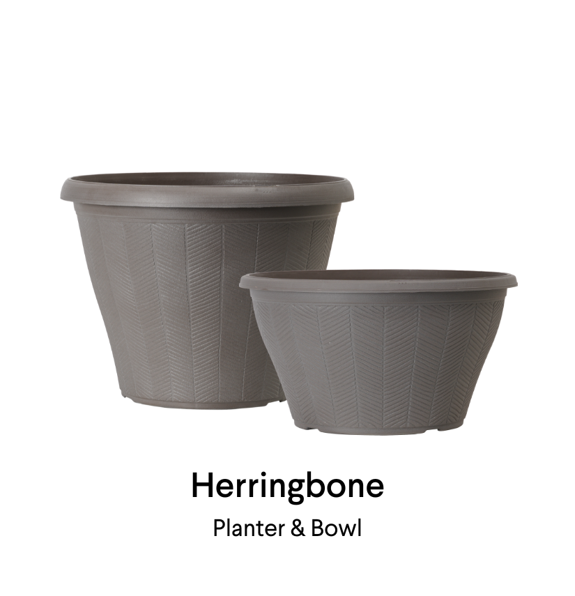 image of herringbone planter