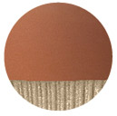 terra cotta gold color swatch