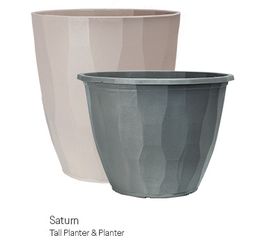 image of saturn tall planters