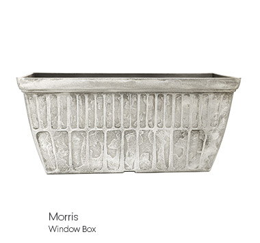image of morris window box planters