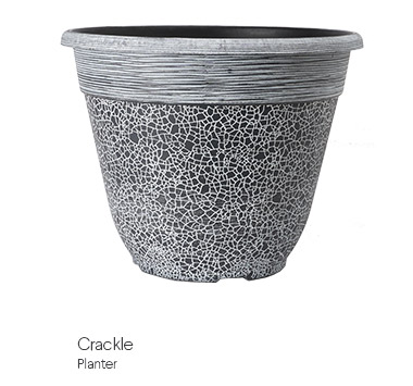 image of crackle planter