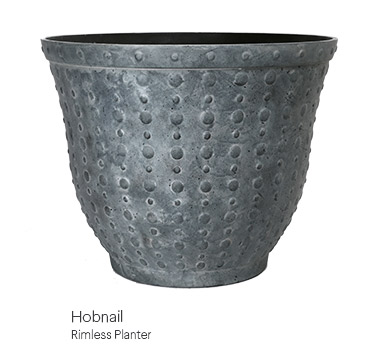 image of hobnail planters