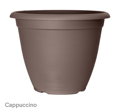 image of cappuccino helix planter