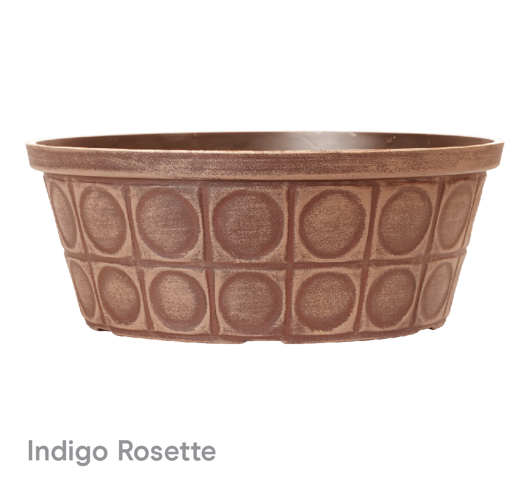 image of Indigo Rosette Cooper Pan