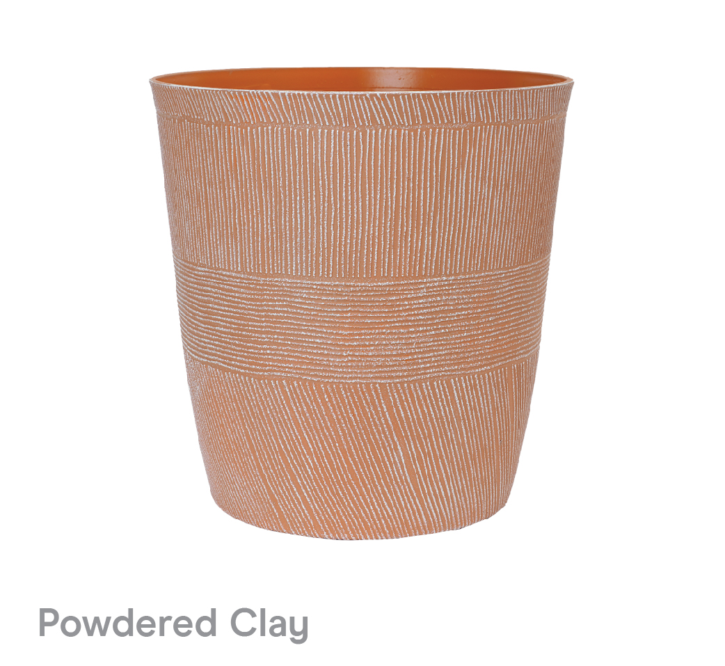 image of Powdered Clay Sandthatch planter