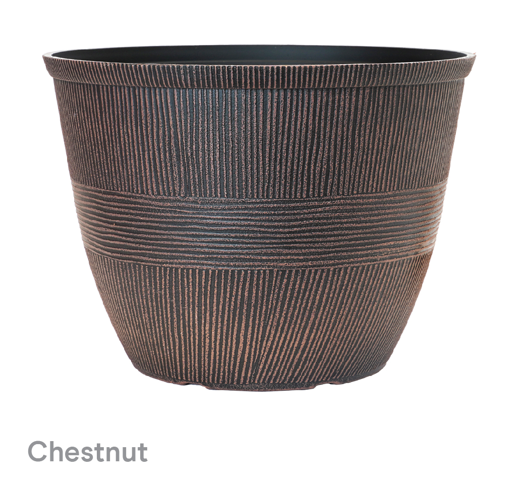 image of Chestnut Sandthatch planter