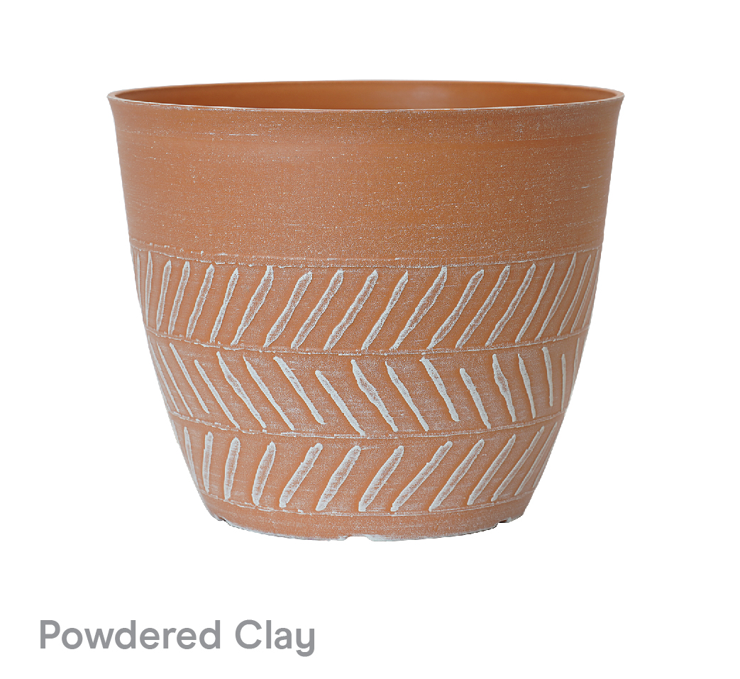 image of Powdered Clay Keke Planters