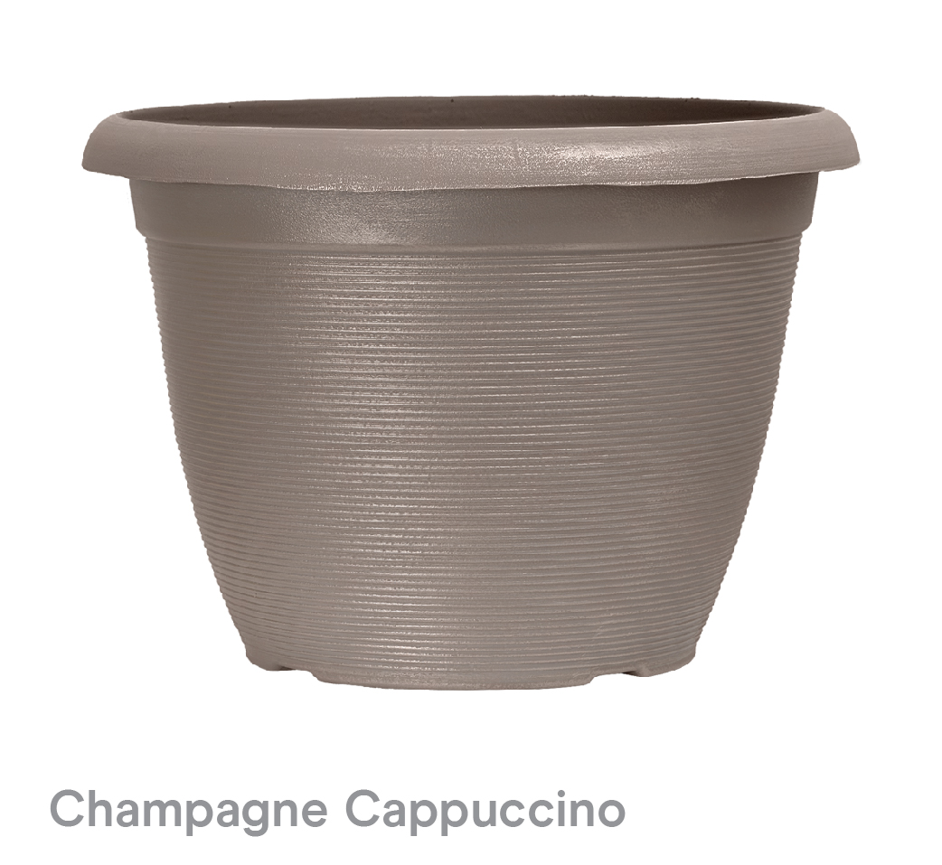 image of Champagne Cappuccino Helix Planters