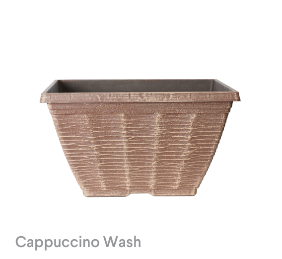 image of Cappuccino Wash Riverstone Planter