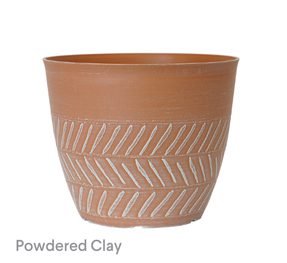 image of Powdered Clay Keke planter