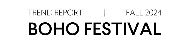 title text, Boho festival