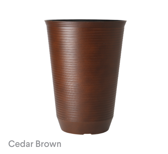 image of Cedar Brown Cylinder Bowl