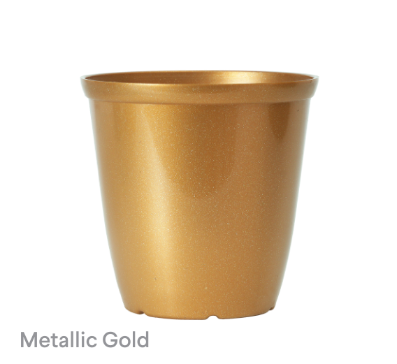image of High Glass Gold Wallace Planters
