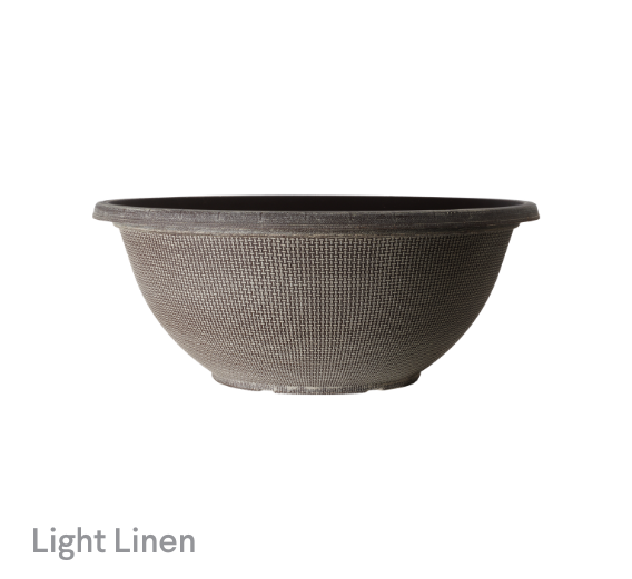 image of Light Linen Riverstone Planter