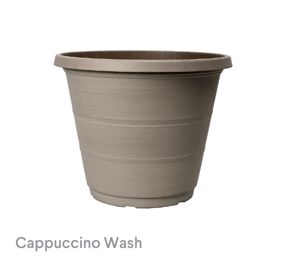 image of Cappuccino Wash Riverstone Planter